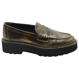 Tod's-Tod's Platform Loafers in Multicolor Leather-Multiple colors