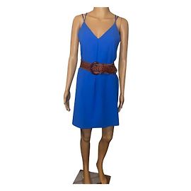 Alice + Olivia Spaghetti Strap Dress Blue Blue