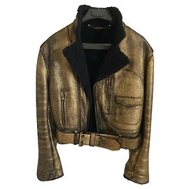 Ralph Lauren Old gold woolen jacket Golden