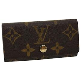 Louis Vuitton-LOUIS VUITTON Monogram Multicles 4 Key Case M62631 LV Auth 30366a-Monogram