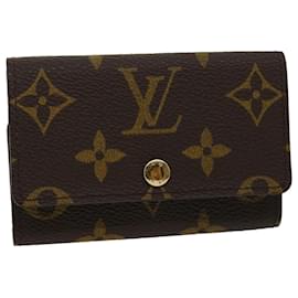 Louis Vuitton-LOUIS VUITTON Monogram Multicles6 Étui à clés M62630 Auth LV 30365A-Monogramme