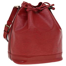 Louis Vuitton-LOUIS VUITTON Epi Noe Bolso de hombro Rojo M44007 Punto de autenticación LV3163-Roja