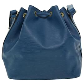 Louis Vuitton-LOUIS VUITTON Epi Petit Noe Shoulder Bag Blue M44105 LV Auth lt545-Blue