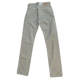Levi's LEVIS 551 millares de terciopelo W 27 VENDIMIA, Nueva condición Beige