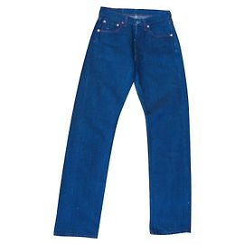 Levi's LEVIS 501 algodão e cânhamo vintage t 38 Azul