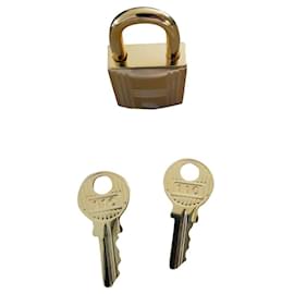 Hermès Vorhängeschloss aus Goldstahl NEU für Kelly Bag ,Birkin ,Victoria Gold hardware