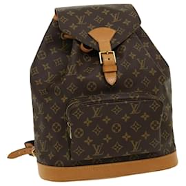 Louis Vuitton-LOUIS VUITTON Monogram Montsouris GM Backpack M51135 LV Auth pt2999a-Other