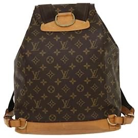 Louis Vuitton-LOUIS VUITTON Monogram Montsouris GM Backpack M51135 LV Auth pt2999a-Other