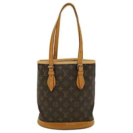 Louis Vuitton-LOUIS VUITTON Monogram Bucket PM Shoulder Bag M42238 LV Auth pt3124-Other