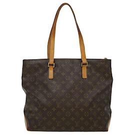 Louis Vuitton-LOUIS VUITTON Monogram Cabas Mezzo Tote Bag M51151 LV Auth pt2946-Other