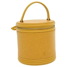 Louis Vuitton-LOUIS VUITTON Epi Cannes Hand Bag Tassili Yellow M48039 LV Auth pt3204-Other