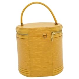 Louis Vuitton-LOUIS VUITTON Epi Cannes Hand Bag Tassili Yellow M48039 LV Auth pt3204-Other