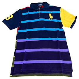 Polo Ralph Lauren-T-shirts-Rouge,Bleu,Multicolore,Jaune,Bleu Marine