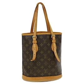 Louis Vuitton-LOUIS VUITTON Monogram Bucket PM Shoulder Bag M42238 LV Auth pt3165-Other