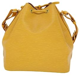 Louis Vuitton-LOUIS VUITTON Epi Petit Noe Bolsa de Ombro Tassili Yellow M44109 LV Auth pt3046NO-Outro