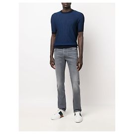 Jacob Cohen Jean Bard à coupe slim Gris