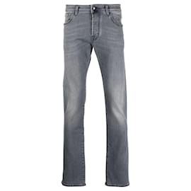 Jacob Cohen-Jacob Cohen Slim Fit Bard Jeans-Grey