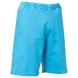 Kenzo-Kenzo Bermuda shorts with logo patch-Blue