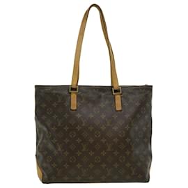 Louis Vuitton-LOUIS VUITTON Monogram Cabas Mezzo Tote Bag M51151 LV Auth 30255-Other