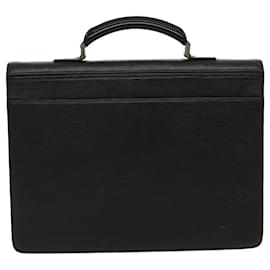 Louis Vuitton-LOUIS VUITTON Epi Robusto 1 Business Bag Black M54532 LV Auth pt3352-Black