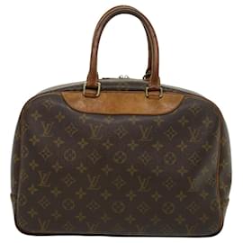 Louis Vuitton-LOUIS VUITTON Monogram Deauville Hand Bag M47270 LV Auth pt3472-Monogram