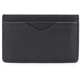 Alexander Mcqueen-ALEXANDER MCQUEEN - Porte-cartes à motif colonne vertébrale Petit-Black