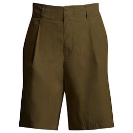 Moncler Genius - Shorts de popelina de algodão Verde