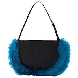 JW Anderson-Bumper Moon Bag in Black/Multi Leather-Multiple colors