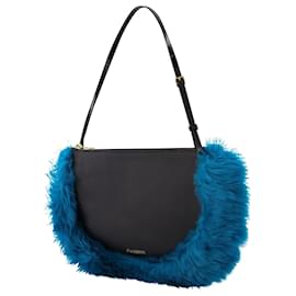 JW Anderson-Bumper Moon Bag in Black/Multi Leather-Multiple colors