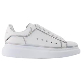 Alexander Mcqueen-Oversize sneakers in Silver Leather-Multiple colors