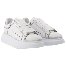 Alexander Mcqueen-Oversize sneakers in Silver Leather-Multiple colors