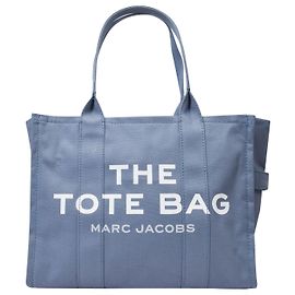 Marc Jacobs Le grand cabas en toile bleue Bleu