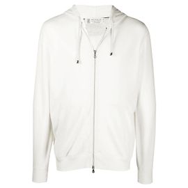 BRUNELLO CUCINELLI - Kapuzenpullover aus Kaschmir Beige