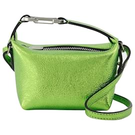Autre Marque-Tiny Moon Bag aus grünem Leder-Grün