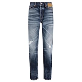 Palm Angels-Palm Angels Jean Slim-Blue