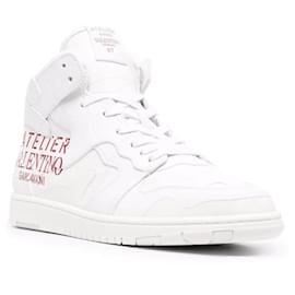 Valentino Garavani-Valentino - High-top sneakers Atelier Shoes 07 camouflage-White