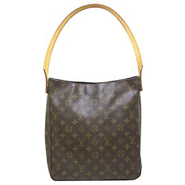 Louis Vuitton Brown Monogram Looping GM Brown