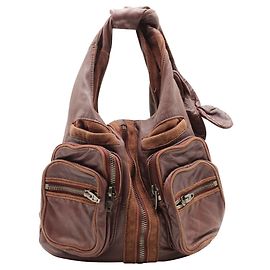 Alexander Wang Bolso Hobo Donna Burdeos Con Nudo Roja Burdeos