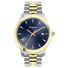 Salvatore Ferragamo Ferragamo Duo Watch Metallic