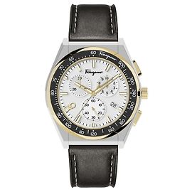 Salvatore Ferragamo Ferragamo 1898 Sport Watch Metallic