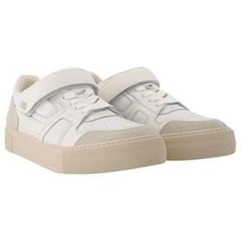 Ami-Low-Top ADC Sneakers in White Leather-White