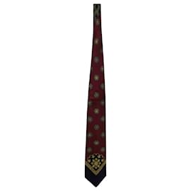 Versace-Gianni Versace Printed Tie in Multicolor Silk-Other