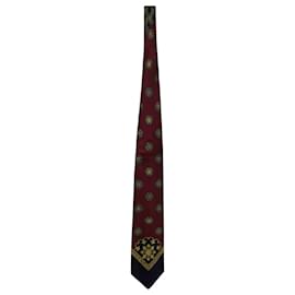 Versace-Gianni Versace Printed Tie in Multicolor Silk -Other