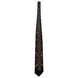 Versace-Cravate imprimée Gianni Versace en soie multicolore-Autre