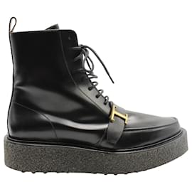 Tod's-Tod's Timeless Ankle Boots in Black Leather-Black