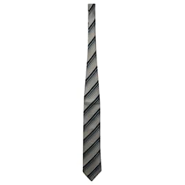Ermenegildo Zegna-Ermenegildo Zegna Striped Tie in Multicolor Silk-Other