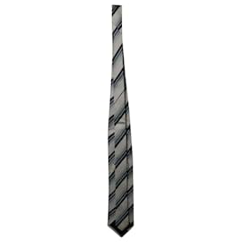 Ermenegildo Zegna-Ermenegildo Zegna Striped Tie in Multicolor Silk -Other