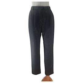 SéZane-Un pantalon, leggings-Gris