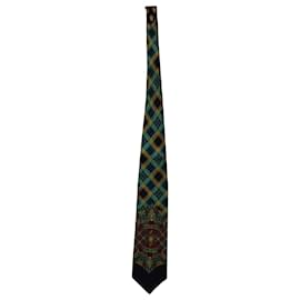 Gianni Versace-Gianni Versace Printed Tie in Multicolor Silk -Other