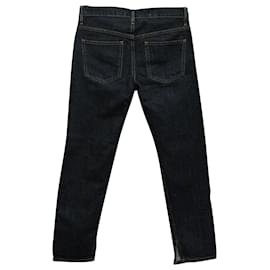Isabel Marant-Pantalones de pernera recta Isabel Marant en denim de algodón azul-Azul